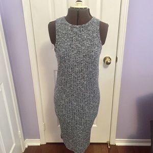 Cotton On Kellie Muscle Salt & Pepper Grey Dress